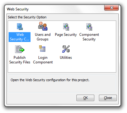 Wp Web Security Dialog